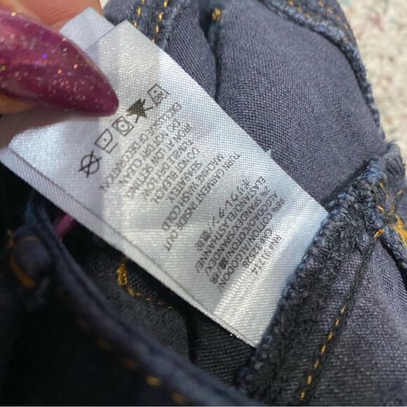 Armani Exchange Blue Low Rise Stretch Skinny Jeans Women's Size 8 - Picture 5 of 10